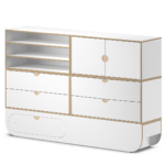 Ikon dressoir modulair grijs NAGGURA