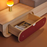 Ikon opbergkast modulair push-to-open wit NAGGURA