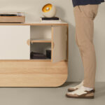 Ikon sideboard 180 cm soft-close wit NAGGURA