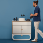 Ikon wasmeubel kwartsblad wit NAGGURA
