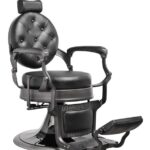 LARRY barberstoel 79 cm zwart MUDI