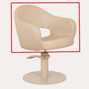LIRA bovenstuk kappersstoel beige PLANET HAIR