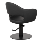 LIRA kappersstoel zwart PLANET HAIR