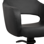 LIRA kappersstoel zwart PLANET HAIR