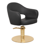 LIRA kappersstoel zwart PLANET HAIR