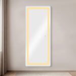 LUSH ledspiegel 170x70 cm dimbaar zilver MUDI