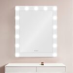 Make-up spiegel dimbaar USB-poort wit MUDI