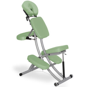 Massagestoel Prestige-Reh met pneumatische lift K022 groen Habys