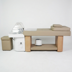Minimalistische houten wasunit MUDI