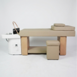 Minimalistische houten wasunit MUDI