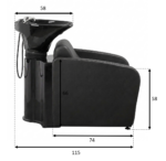 MULLET 2.0 wasunit compact kantelbare wasbak MUDI