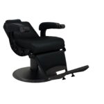 MUSTANG barberstoel elegant verticale stiknaad zwart MUDI