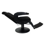 MUSTANG barberstoel elegant verticale stiknaad zwart MUDI