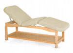 Nova Komfort houten behandelbank Vinyl Flex beige Habys