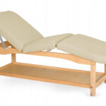 Nova Komfort houten behandelbank Vinyl Flex beige Habys