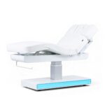 NUSH + elektrische massagetafel 3 motoren verwarming wit WEELKO