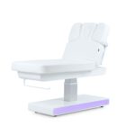 NUSH + elektrische massagetafel 3 motoren verwarming wit WEELKO