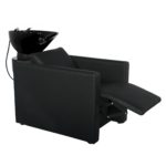 PEEK POWER + wasunit kantelbare wasbak zwart MUDI