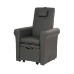 PIRA pedicurestoel elegant gasveer grijs WEELKO