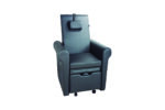 PIRA pedicurestoel elegant gasveer grijs WEELKO