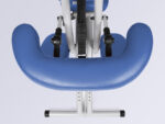 Prestige-Reh massagestoel pneumatische lift blauw Habys