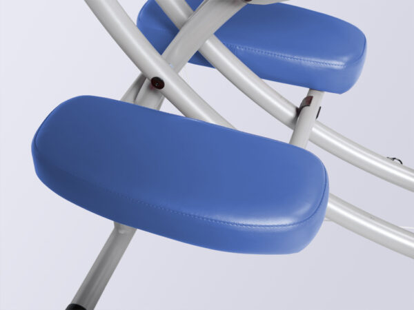 Prestige-Reh massagestoel pneumatische lift blauw Habys