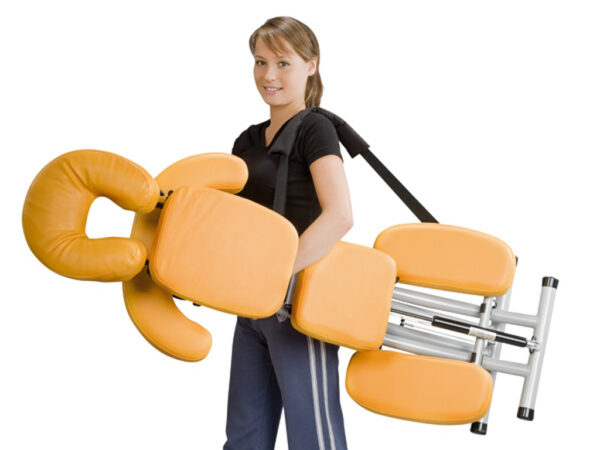 Prestige-Reh massagestoel pneumatische lift blauw Habys