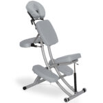 Prestige-Reh massagestoel pneumatische lift grijs Habys