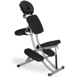 Prestige-Reh massagestoel pneumatische lift zwart Habys