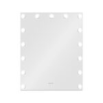 SHINE lichtspiegel modern randloos wit MUDI