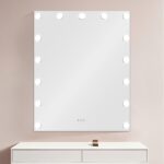 SHINE lichtspiegel modern randloos wit MUDI