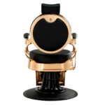 SHOR barbierstoel goud vintage zwart MUDI