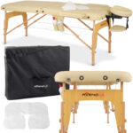 Sofia Light inklapbare massagetafel 60 cm Comfy Base beige Habys