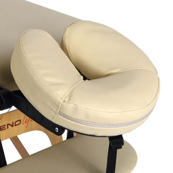 Sonia inklapbare massagetafel 60 cm Comfy Base beige Habys
