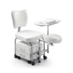 TENDY pedicurestoel multifunctioneel met kruk WEELKO