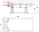 TENSOR+ spabed 4-motorig verwarming wit WEELKO