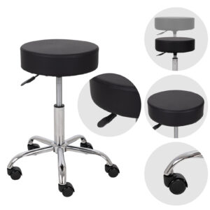 TILA werkkruk Comfy Base zwart Habys