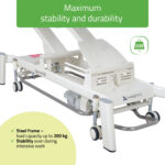 Upright Chiro Z7 elektrische behandeltafel 7-delig grijs Habys