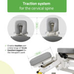 Upright Chiro Z7 elektrische behandeltafel 7-delig grijs Habys
