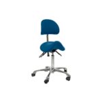 Zadelkruk met rugleuning ergonomisch kantelbare zitting NAGGURA