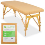 1-delig badstof hoeslaken beige Habys