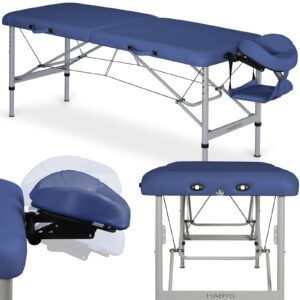 Aero inklapbare massagetafel 60 cm marineblauw Habys