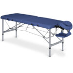 Aero inklapbare massagetafel 60 cm marineblauw Habys
