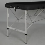Aero Stabila inklapbare massagetafel 60 cm aluminium zwart Habys
