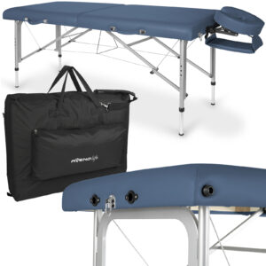 Altus 60 inklapbare massagetafel aluminium lichtgroen Habys