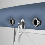 Altus 60 inklapbare massagetafel aluminium lichtgroen Habys