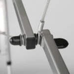 Altus 70 inklapbare massagetafel aluminium lichtgroen Habys