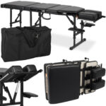 Arena 180 opvouwbare behandeltafel drop-functie zwart Habys