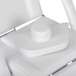 ARIA BIANCO behandelstoel met laden plat neerklapbaar wit Habys