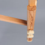 Aura inklapbare massagetafel kantelbare rugleuning beige Habys